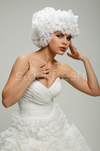 Сток-фото: свадьба · украшение · девушки · женщины · волос · красоту