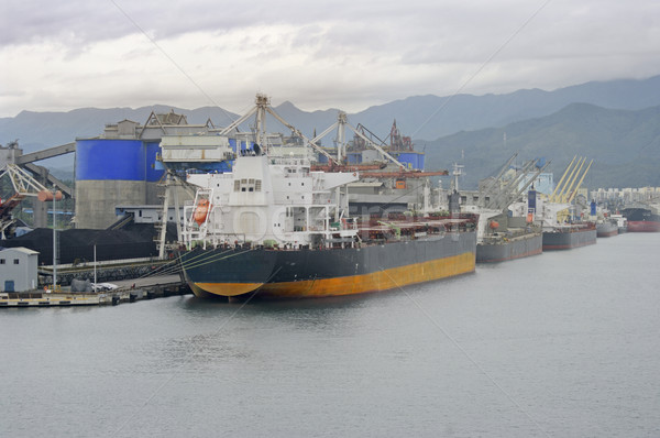 Habituellement occupés port port chimiques [[stock_photo]] © papa1266