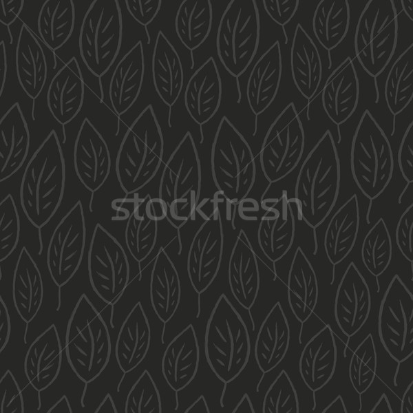Donkere bladeren abstract vector eps8 Stockfoto © pashabo