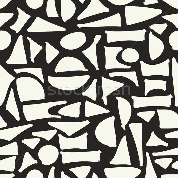 Senza soluzione di continuità disegno geometrico abstract bianco moda Foto d'archivio © pashabo
