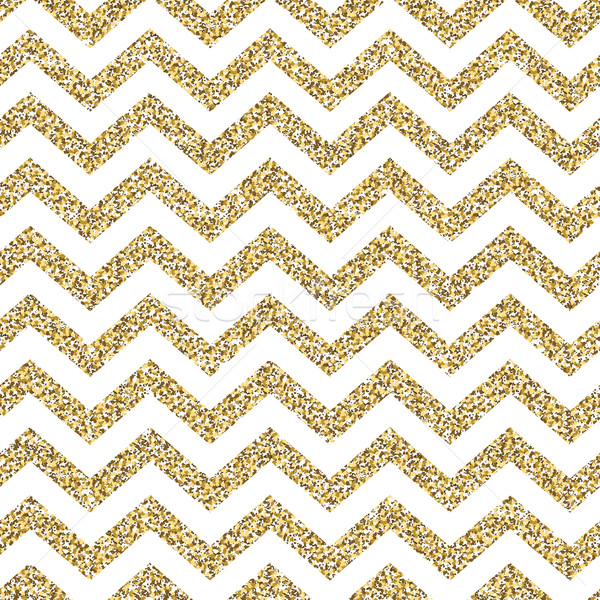 Chevron seamless pattern. Glittering golden surface Stock photo © pashabo