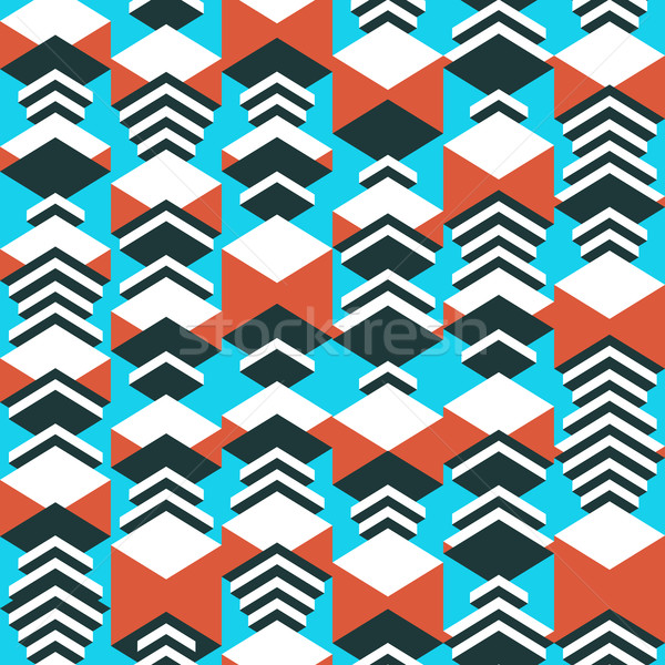 Geometric abstract vector fundal imprima Imagine de stoc © pashabo