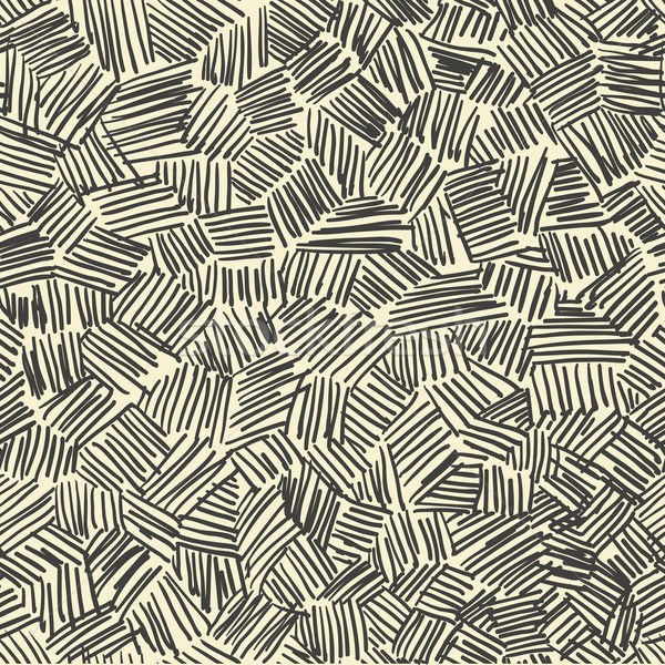 Hand-drawn abstract seamless pattern. Vector Stock photo © pashabo