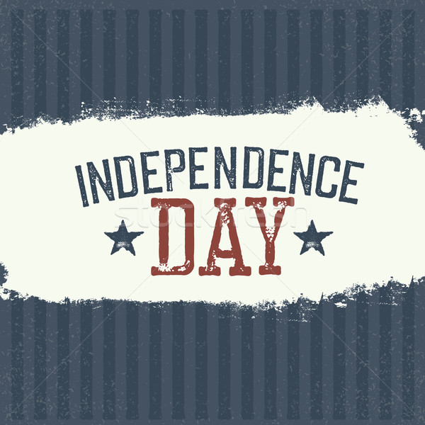 Independence Day Label for Holiday. Design template. Stock photo © pashabo