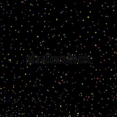 Stock fotó: Végtelenített · kaotikus · színes · minta · fekete · textúra