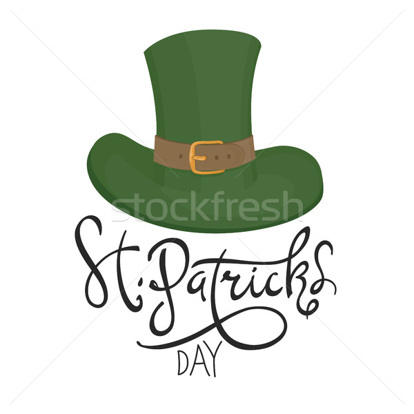 Saint Patrick's hat symbol. Celebration design for March, 17th.  Stock photo © pashabo