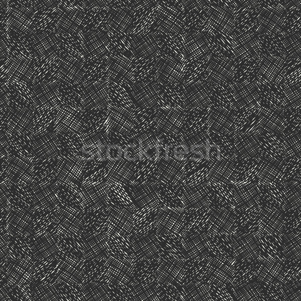 Dark scribble seamless pattern Stock photo © pashabo