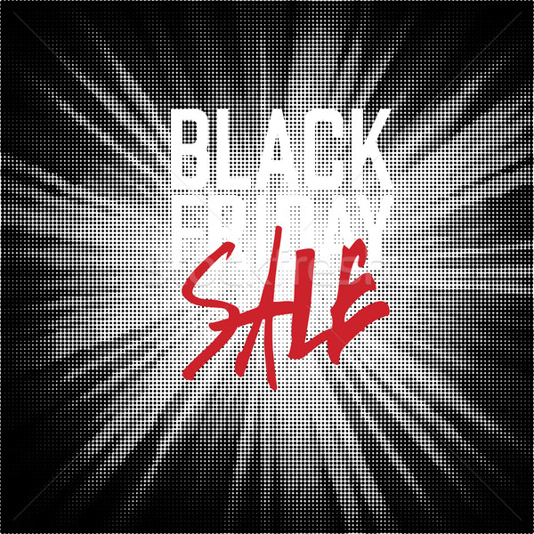 Black friday de vendas publicidade cartaz abstrato luz Foto stock © pashabo