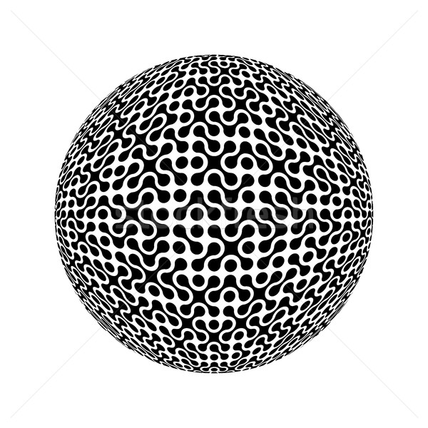 Sphere, collected from many elements. Vector illustration Stock photo © pashabo