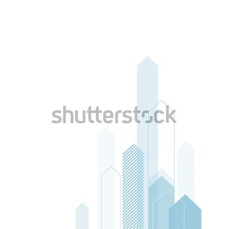 Abstract Business Background with Stylized Arrows to Up. For Cov Stock photo © pashabo