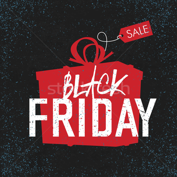 Black friday Umsatz Werbung Plakat Design Kunst Stock foto © pashabo