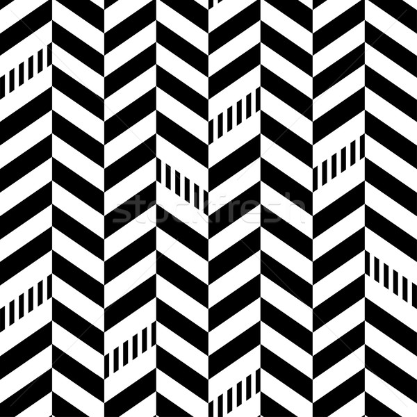 Classic Seamless Chevron Pattern Stock photo © pashabo