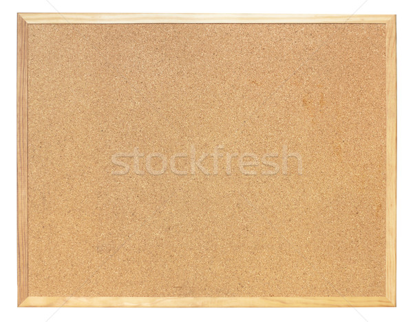 Empty pin board isolated with clipping path Stock photo © pashabo