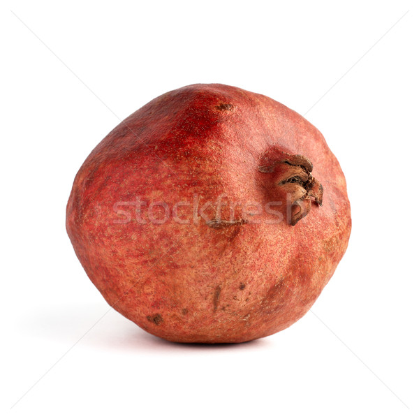 Een granaatappel natuurlijke correctie geïsoleerd Stockfoto © pashabo