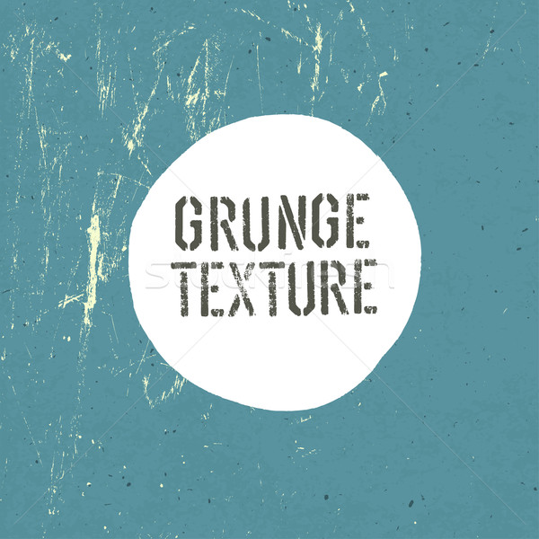 Grunge texture şablon vektör iş kâğıt mavi Stok fotoğraf © pashabo