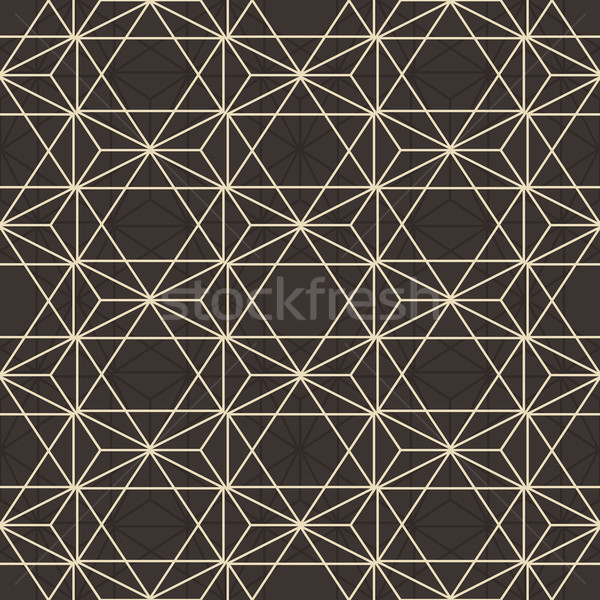 Streszczenie bezszwowy geometryczny wektora wzór tle Zdjęcia stock © pashabo