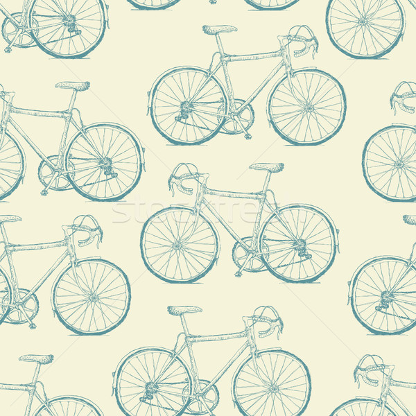 Foto stock: Bicicletas · vintage · retro · textura · deporte