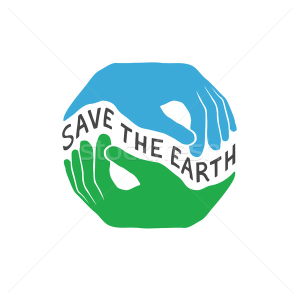 保护地球logo设计图片