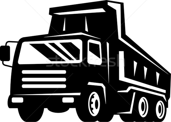 dumper dump truck lorry  Stock photo © patrimonio