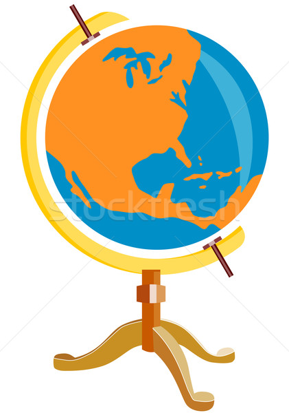 Globe America Retro Stock photo © patrimonio