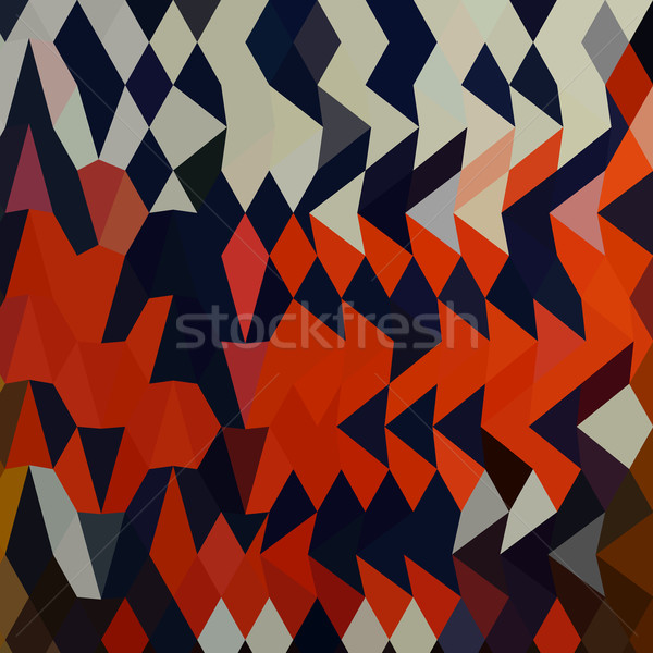 Harlequin Abstract Low Polygon Background Stock photo © patrimonio