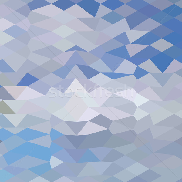 Grey Ocean Wave Abstract Low Polygon Background Stock photo © patrimonio