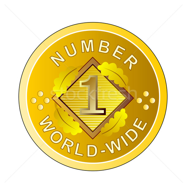Number 1 WorldWide Stock photo © patrimonio