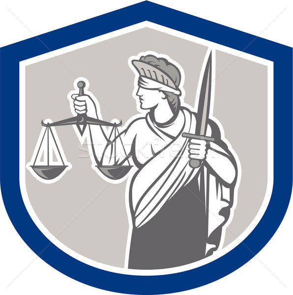 商业照片: 女士 ·秤· 正义 ·剑