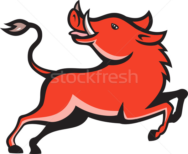 Wild Pig Razorback Hog Stock photo © patrimonio