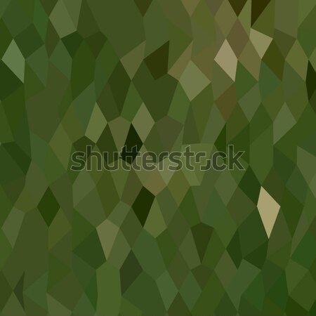 Jungle Green Abstract Low Polygon Background Stock photo © patrimonio