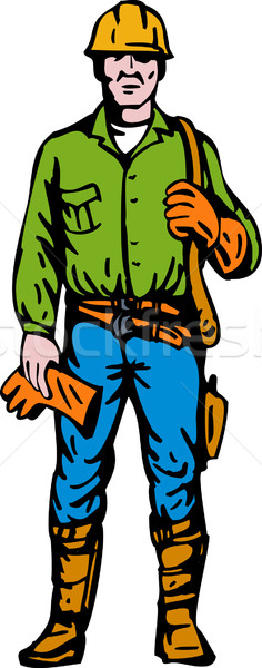 Power Lineman Stock photo © patrimonio