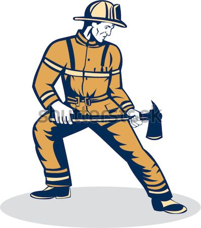 Lineman Standing Stock photo © patrimonio