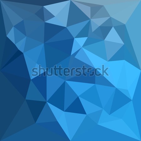 Clair de Lune Grey Abstract Low Polygon Background Stock photo © patrimonio