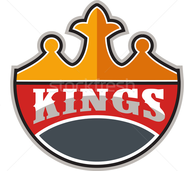 King Crown Kings Retro Stock photo © patrimonio
