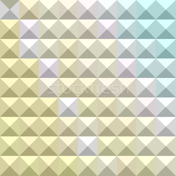 Light Khaki Yellow Abstract Low Polygon Background Stock photo © patrimonio