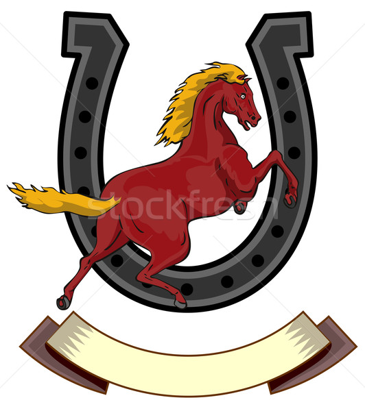 Horse Prancing Stock photo © patrimonio