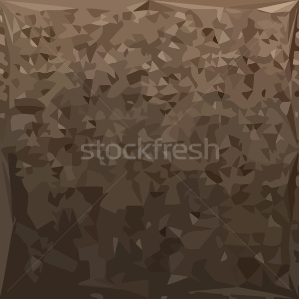 アンティーク 真鍮 抽象的な 低い ポリゴン スタイル ストックフォト © patrimonio