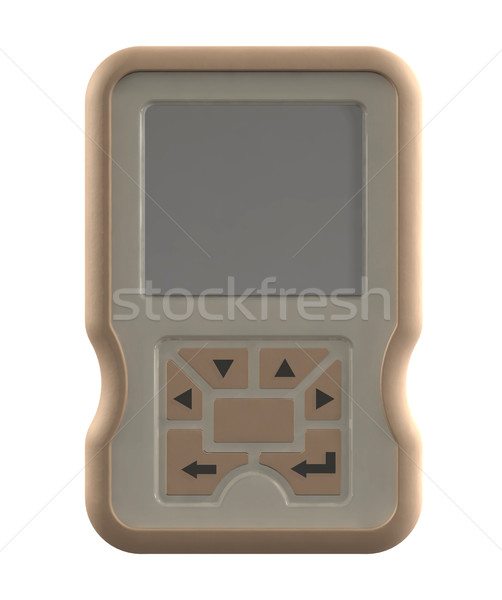 3d render of mobile cellphone pda phone Stock photo © patrimonio