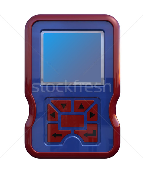3d render of mobile cellphone pda phone Stock photo © patrimonio