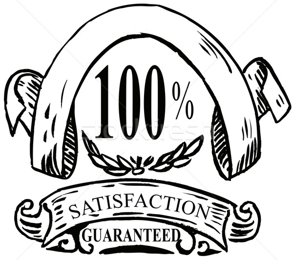 100% Satisfaction Guaranteed  Stock photo © patrimonio