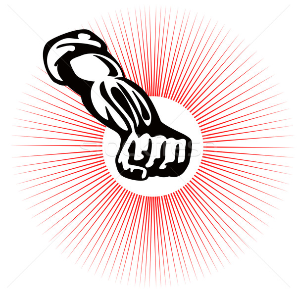 Clenched Fist Up Stock photo © patrimonio