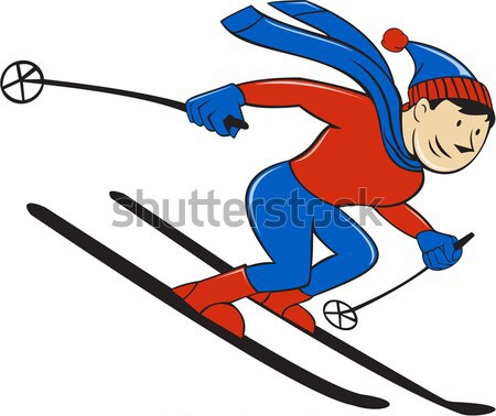 Ninja Fighting Attacking Stock photo © patrimonio