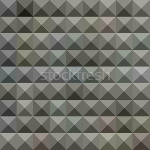 Argent Grey Abstract Low Polygon Background Stock photo © patrimonio