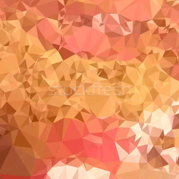 Stock photo: Wild Orchid Abstract Low Polygon Background