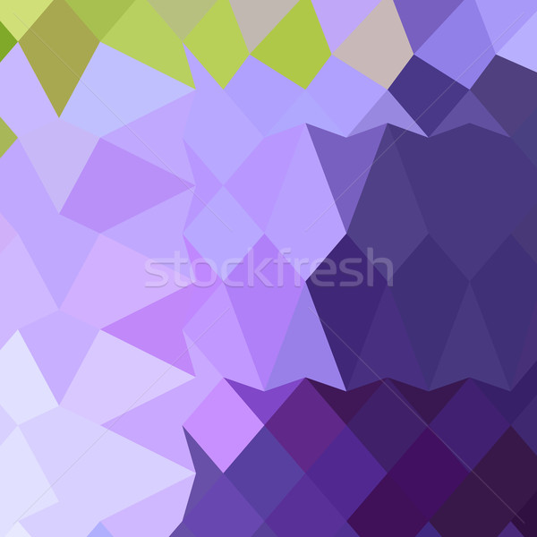 Cyber Grape Purple Abstract Low Polygon Background Stock photo © patrimonio