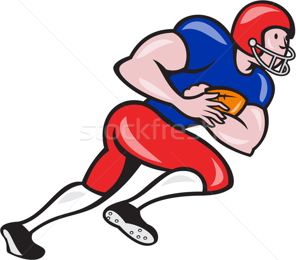 American Football Running Back Rushing Stock photo © patrimonio
