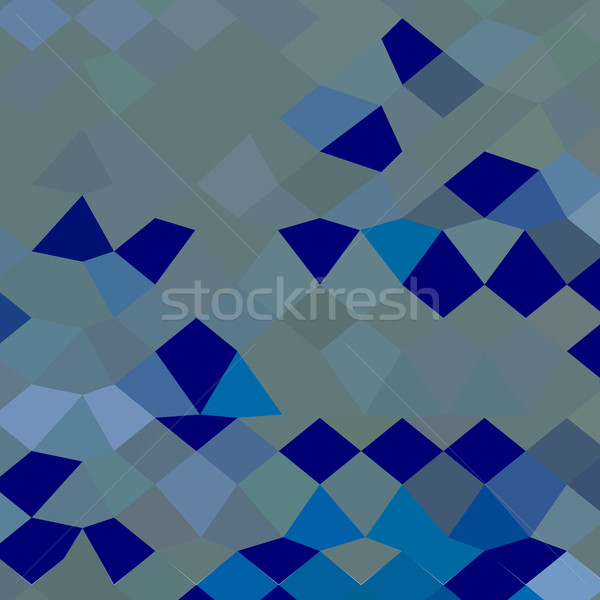 Blue Pigment Abstract Low Polygon Background Stock photo © patrimonio