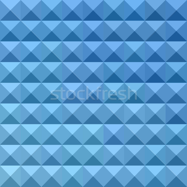 Cornflower Blue Abstract Low Polygon Background Stock photo © patrimonio