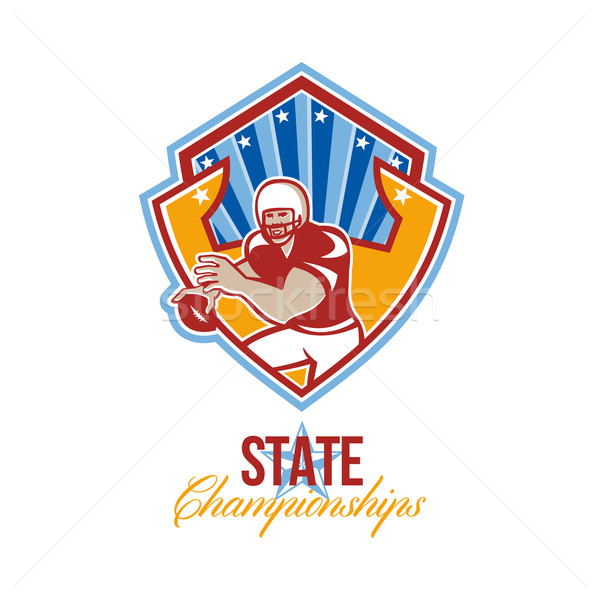 American Football Quarterback State Championships Stock photo © patrimonio