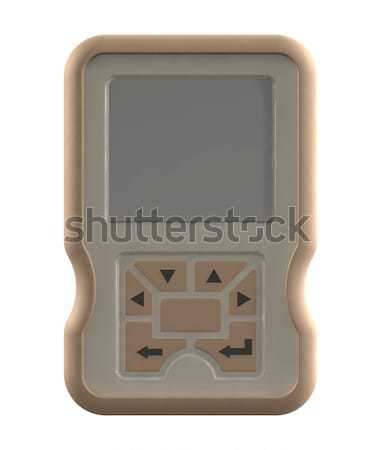 3d render of mobile cellphone pda phone Stock photo © patrimonio